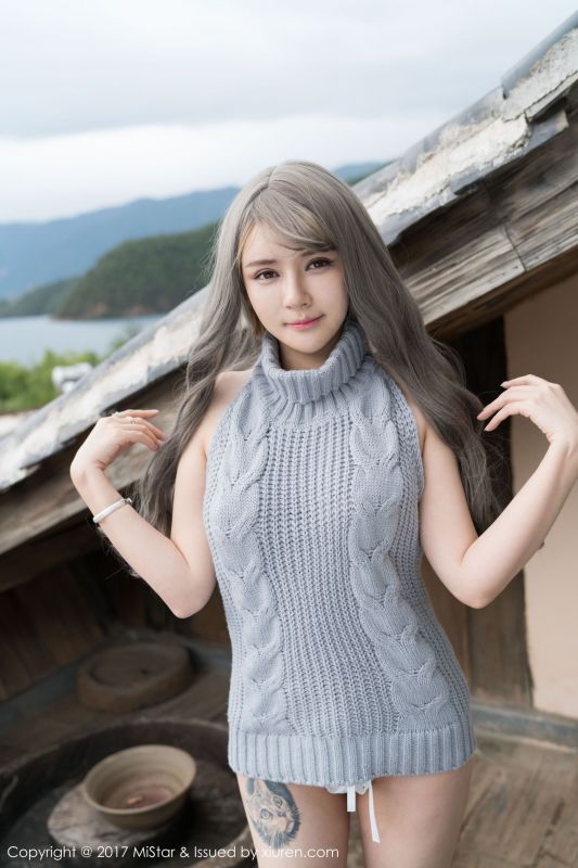 性感女神@凯竹BuiBui丽江旅拍写真套图
