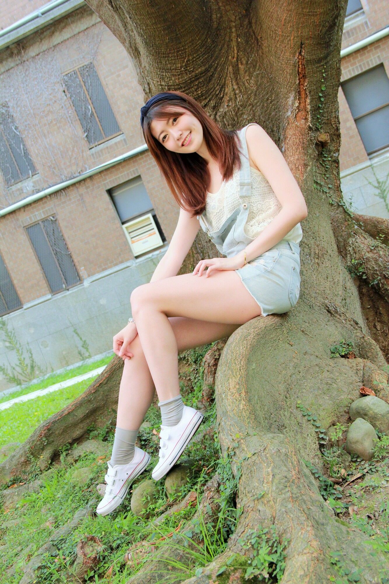 [台湾美女] Brindy薛薛@台湾大学外拍 写真图片