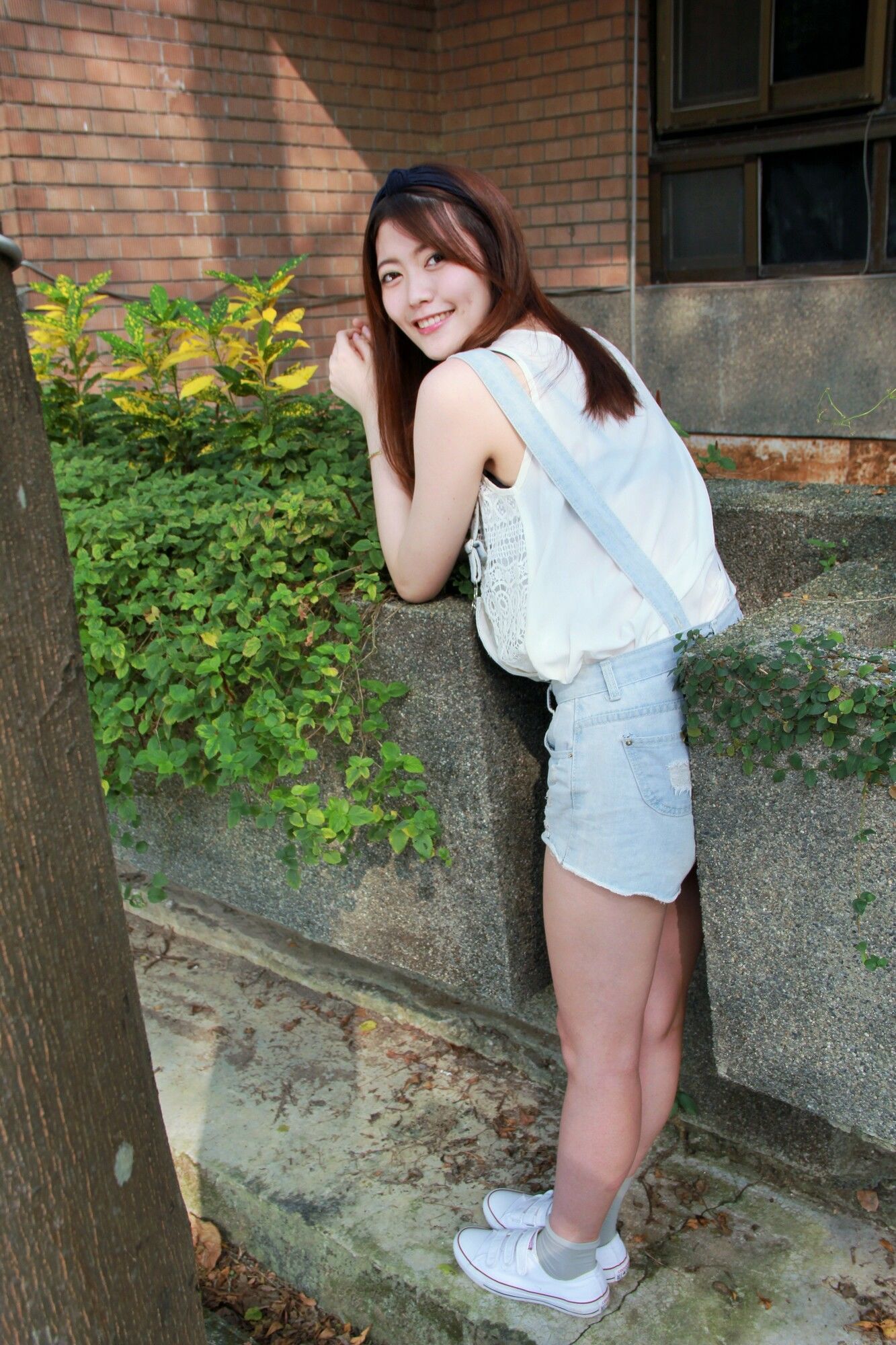 [台湾美女] Brindy薛薛@台湾大学外拍 写真图片