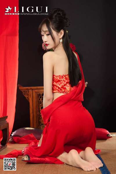 Model 王炜炜 - 古典丝足写真