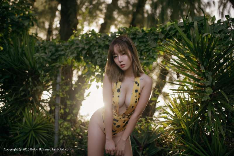 王雨纯 性感豹纹