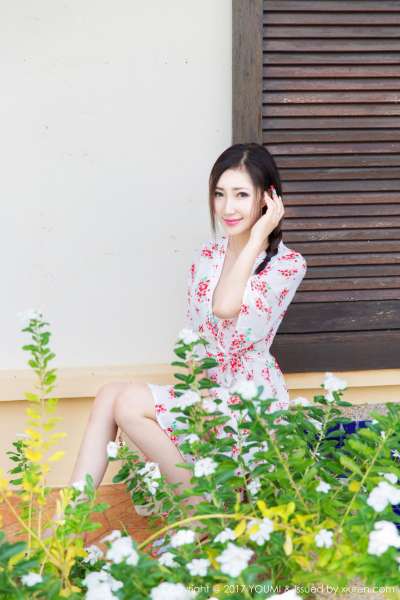 Yumi-尤美 - 伫立在海边的唯美仙子 写真图片