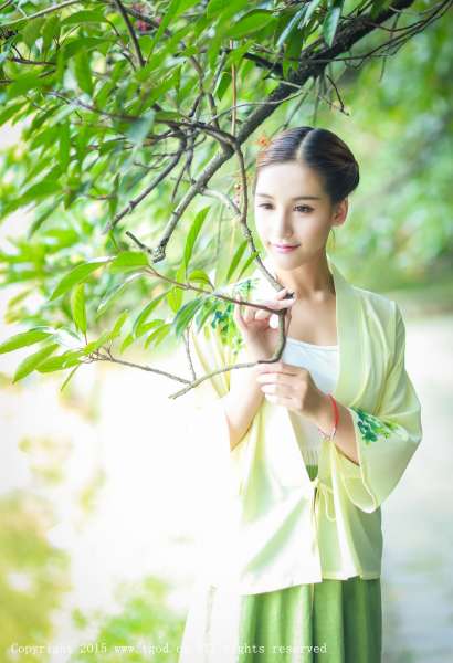 艾希ICE女神 - 清新汉服古典唯美写真