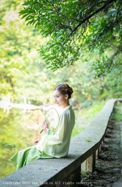 艾希ICE女神 - 清新汉服古典唯美写真