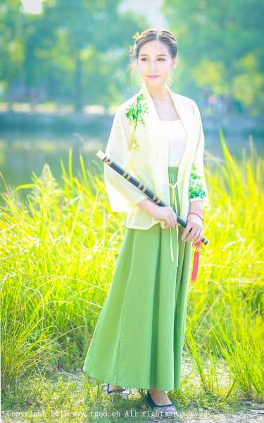 艾希ICE女神 - 清新汉服古典唯美写真