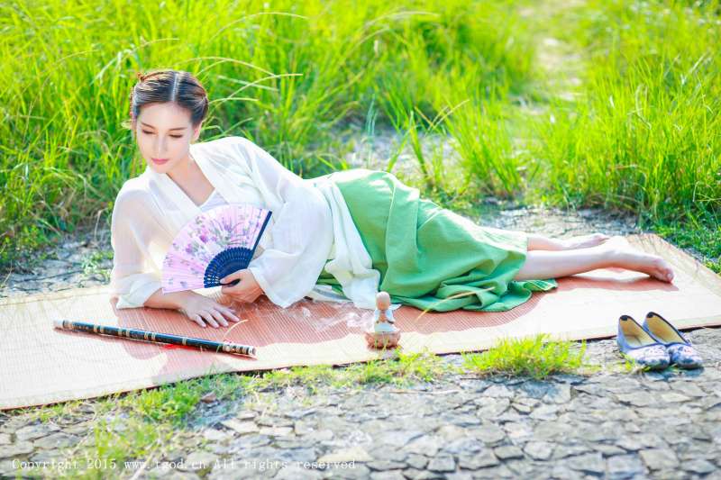 艾希ICE女神 - 清新汉服古典唯美写真