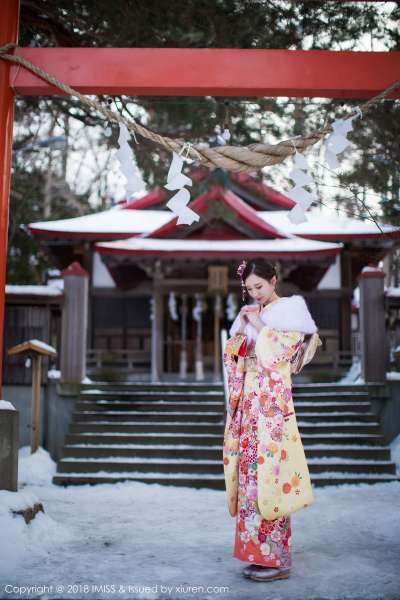 养眼美女@淼淼萌萌哒北海道旅拍写真2