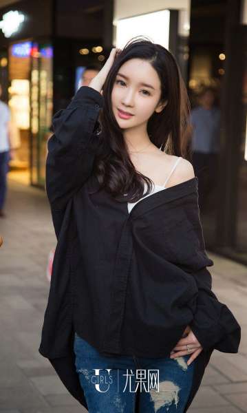 模特夏美 - 夏日美搭哒 写真套图