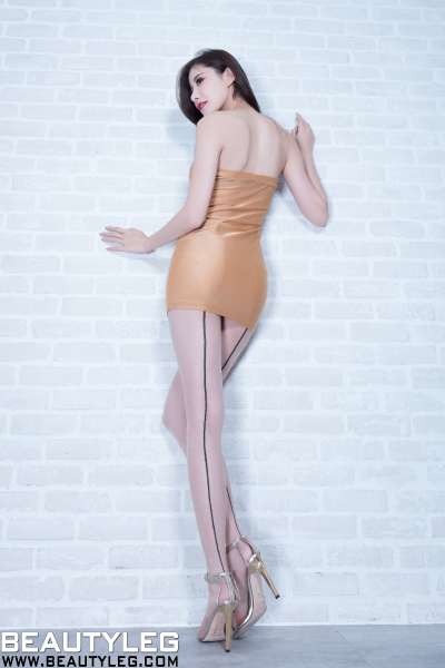 腿模Abby - 黑丝+肉丝美腿写真