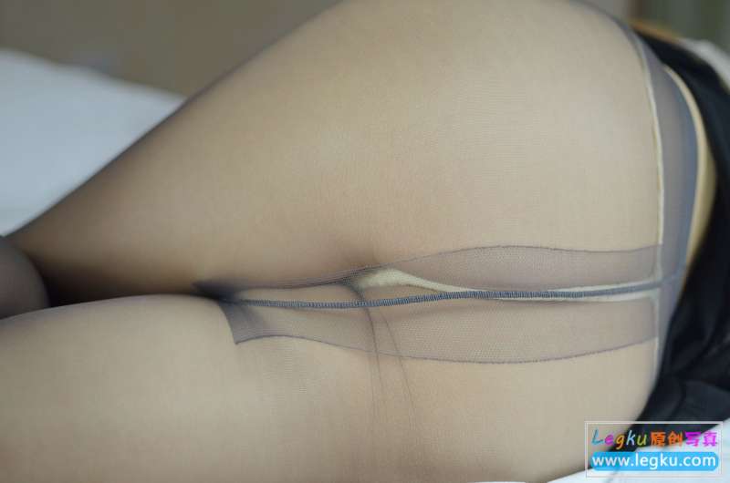 蕾丝情趣睡衣~灰丝 写真套图