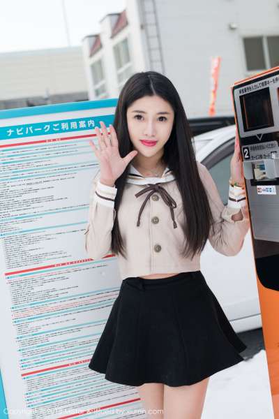 性感女神~陈嘉嘉Tiffany北海道旅拍