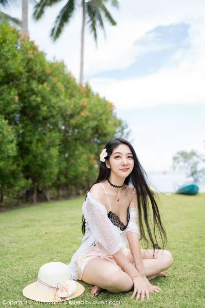 模特@小热巴甲米旅拍第一套写真