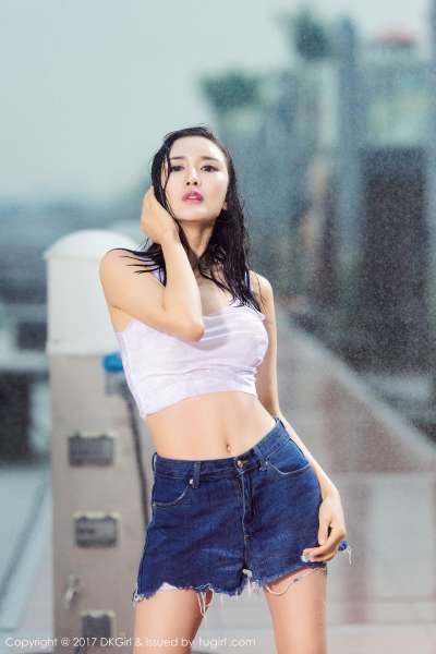 梅哥 - 清新可人，美乳美腿套图
