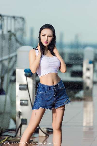 梅哥 - 清新可人，美乳美腿套图
