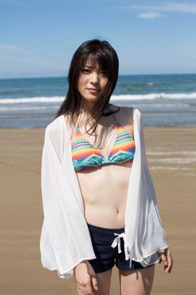 矢岛舞美-清新唯美街拍系列套图欣赏