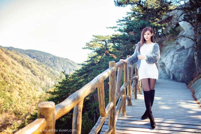 李玉洁Daisy -  武汉大别山薄刀峰旅拍写真图