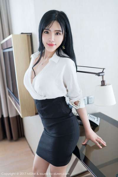 刘钰儿 - 性感OL美女写真图片