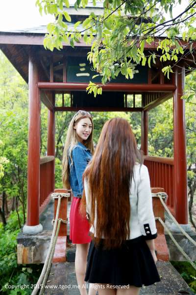 万慧婧、龚紫瑄 - 女神驾到 九江庐山西海 超高清套图