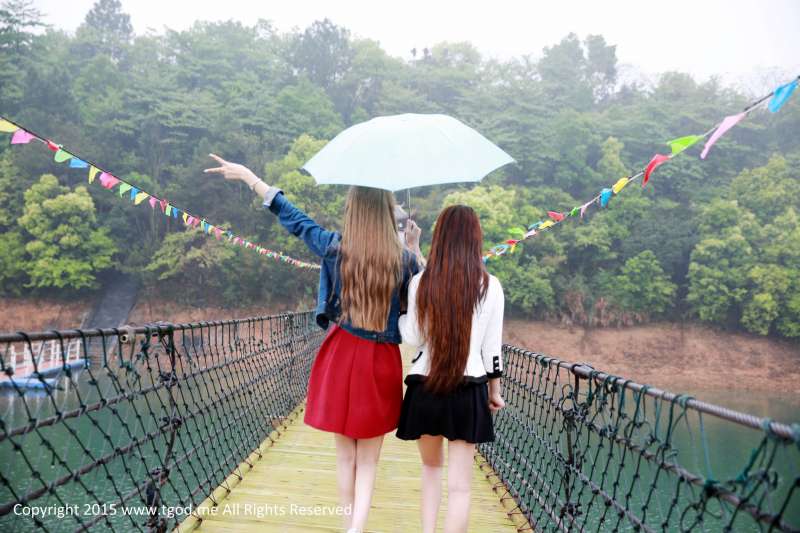 万慧婧、龚紫瑄 - 女神驾到 九江庐山西海 超高清套图