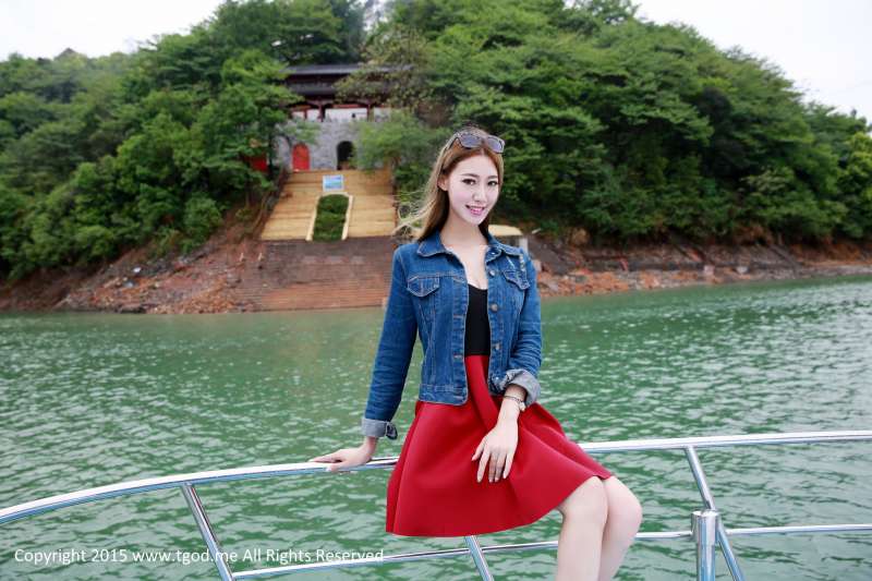 万慧婧、龚紫瑄 - 女神驾到 九江庐山西海 超高清套图
