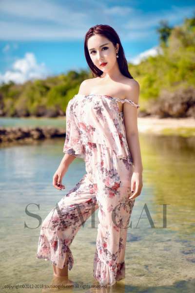 蔡楠 - 塞班风情 长腿美女写真套图