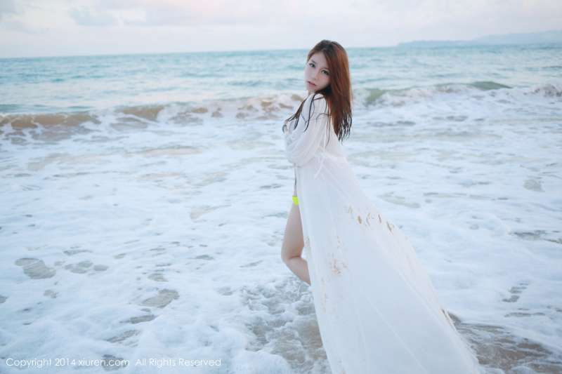 vetiver嘉宝贝儿-海边唯美清新套图欣赏