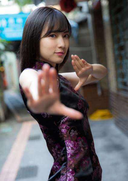 池上紗理依 「360°全方位系モグラ美少女」女优写真套图