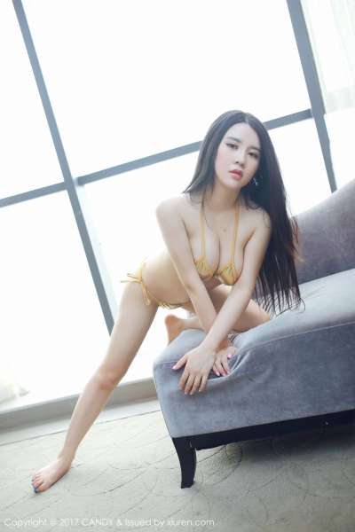 Sukki可儿 - 黄金比基尼+长腿透视内衣浴室湿身诱惑