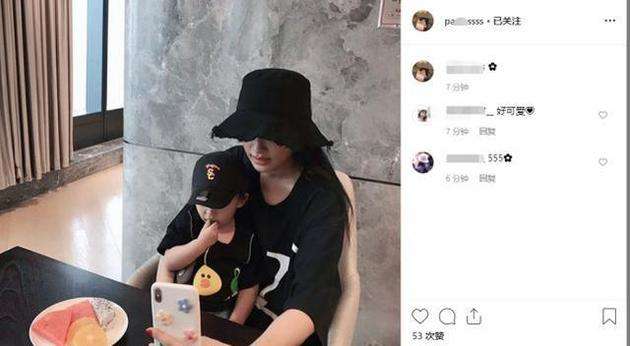孙怡董子健女儿罕见露脸