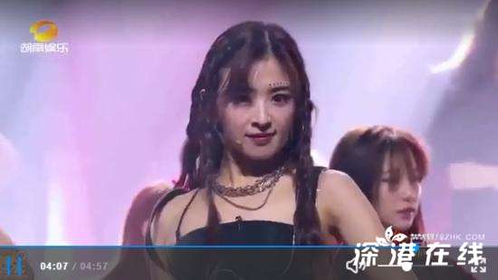 张含韵非洲舞solo第一 超强台风惊艳全场！