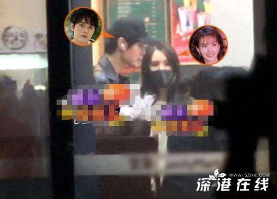 新恋情曝光？金晨与好男儿张超深夜出街甜蜜逛超市