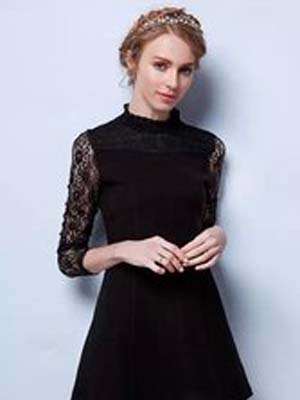 黑色蕾丝的诱惑性感