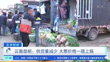 大葱价格短短几天翻几倍 怎么回事？具体什么原因？