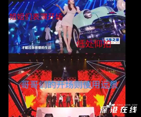 芒果台，请停止猥琐运镜 具体怎么回事？