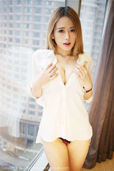 爆乳尤物~Yuli黄佳丽酒店性感衬衣蕾丝高清美女图片