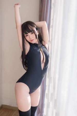 性感黑色内衣秀