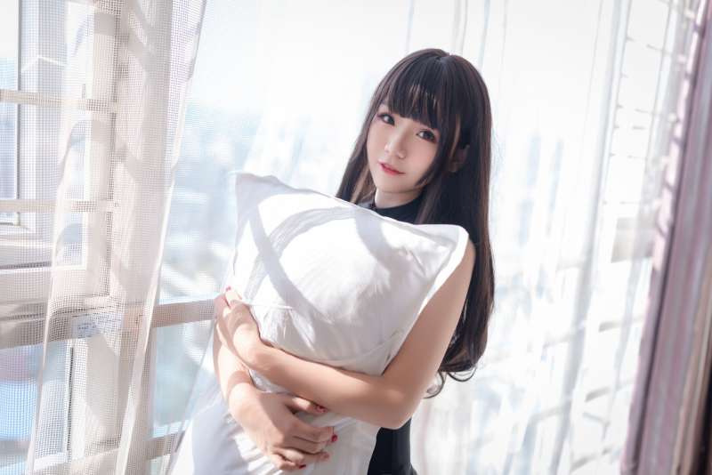 性感黑色内衣秀