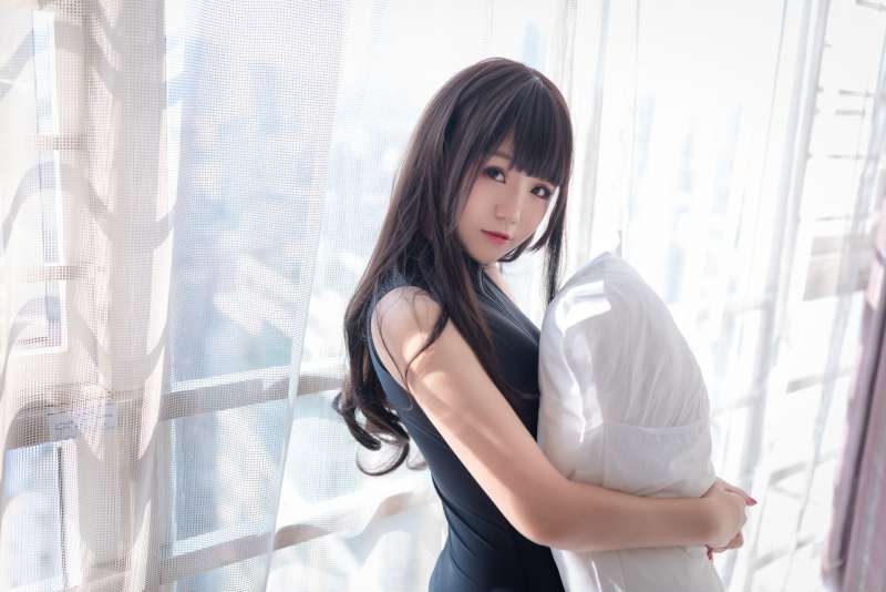 性感黑色内衣秀