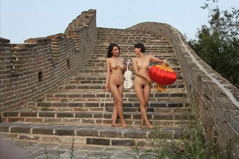 古老的城墙豪放的双模