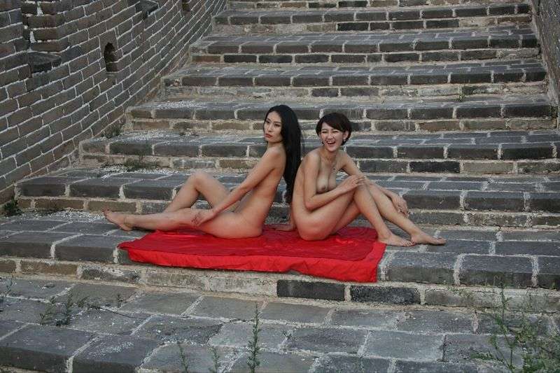 古老的城墙豪放的双模