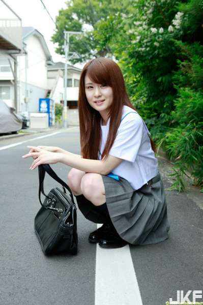 朝菜栞甘いロリフェイス之制服の完全なる融合