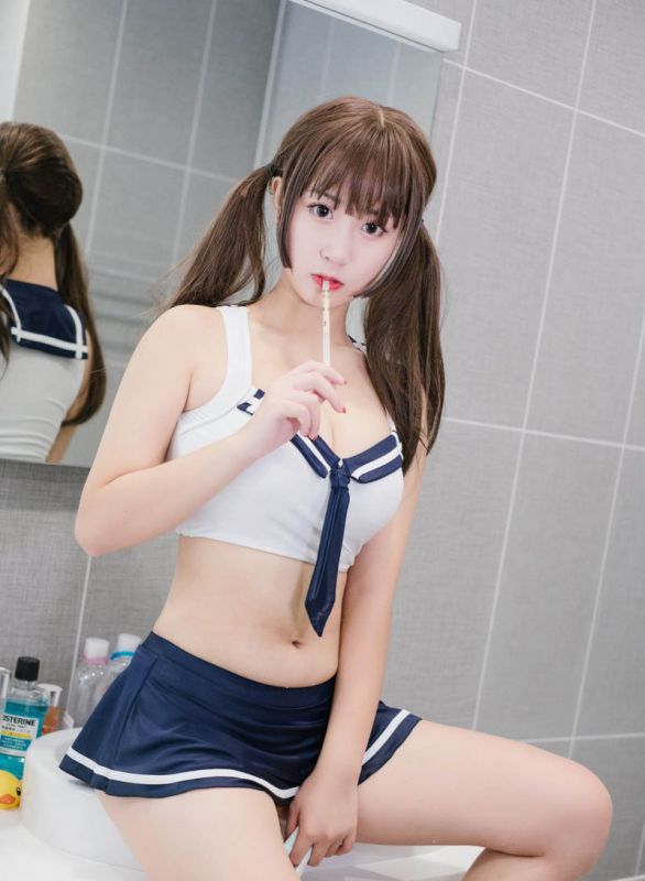 性感人体模特猫九酱Sakura妹妹的诱惑