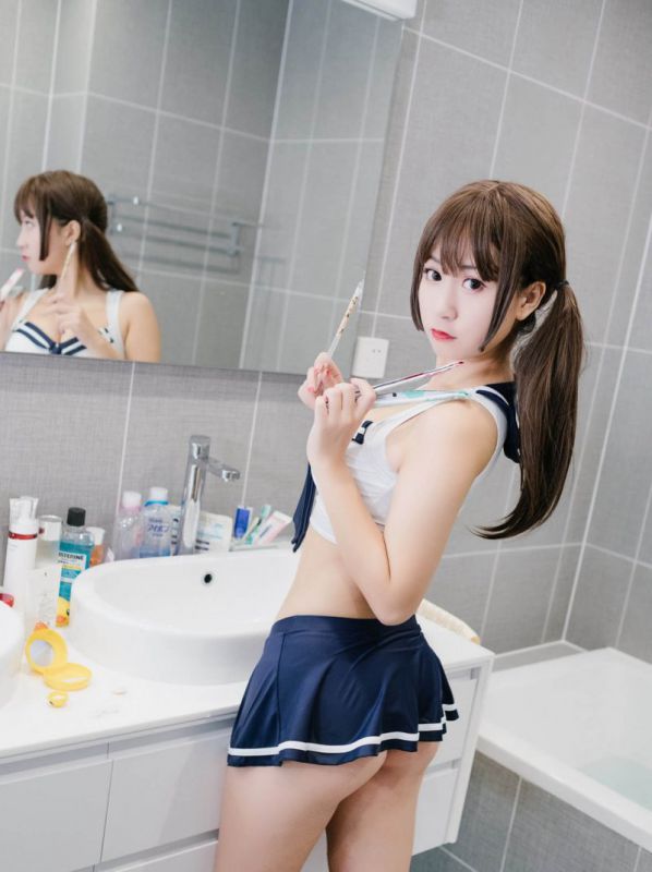 性感人体模特猫九酱Sakura妹妹的诱惑