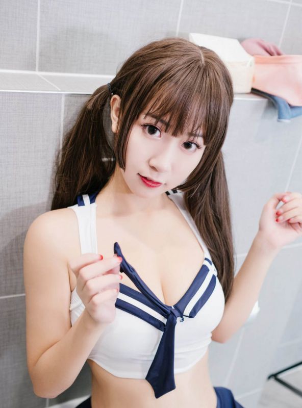 性感人体模特猫九酱Sakura妹妹的诱惑