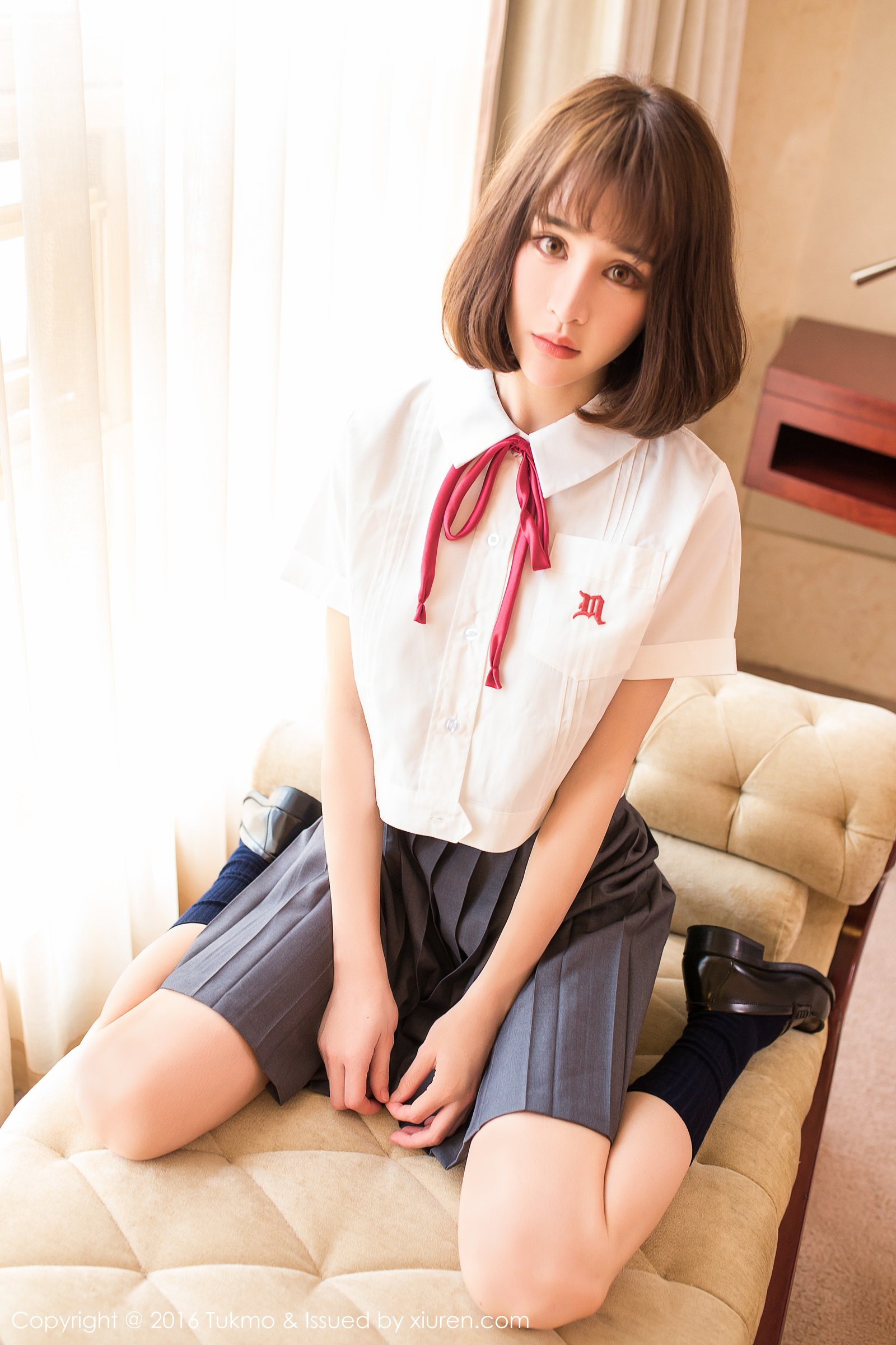 制服诱惑学生妹妹Cheryl青树 内衣亚洲女色套图
