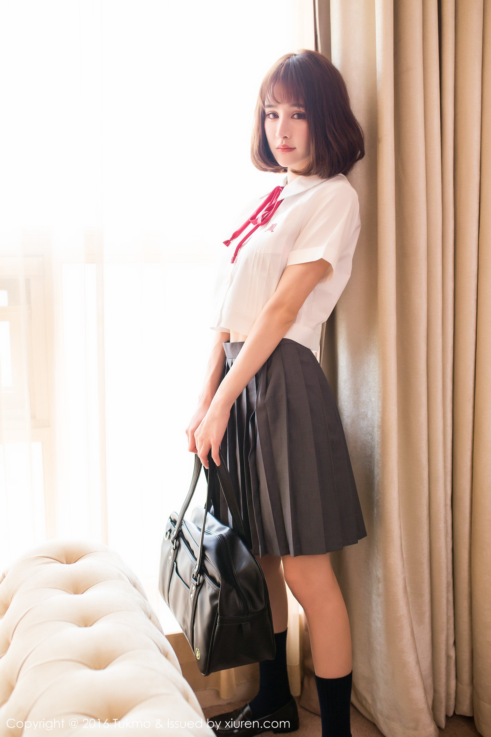 制服诱惑学生妹妹Cheryl青树 内衣亚洲女色套图
